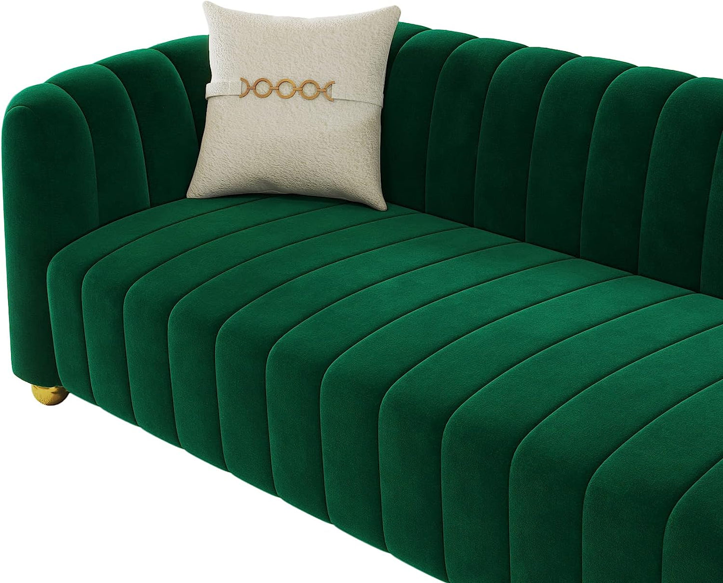 Zeefu 3 Seater Fabric Premium Sofa For Living Room
