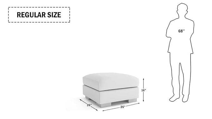 Mendoza Sofa Set for Living Room with Ottoman