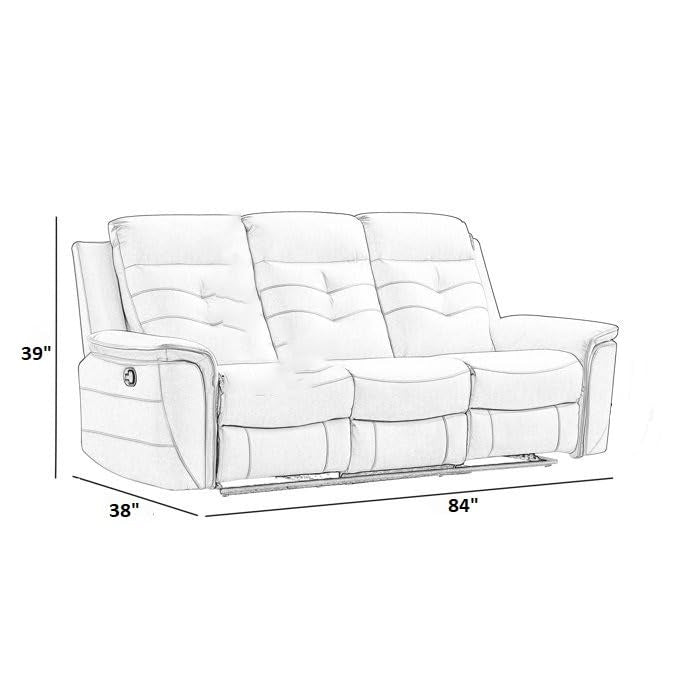Jamie Manual Leatherette Recliner