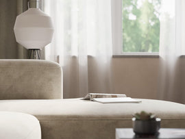 Berlin 4 Seater Corner Sofa For Leaving Room