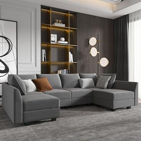 Ethan Living Room Fabric Sofa