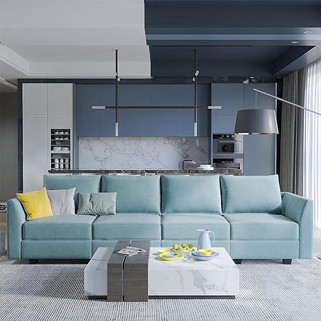 Ethan Living Room Fabric Sofa