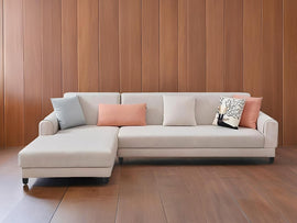 Laos Modern 5 Seater Sofa Set – Luxury Fabric Sofa for Living Room