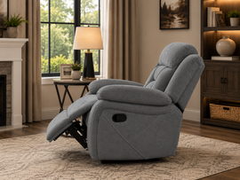 Pawel Manual Leatherette Recliner | Premium Recliner Chair for Living Room