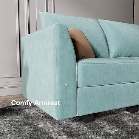 Ethan Living Room Fabric Sofa