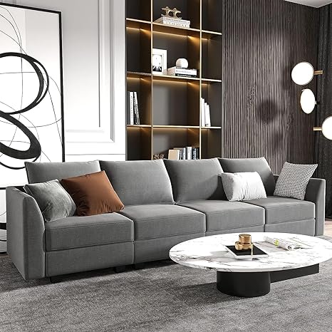 Ethan Living Room Fabric Sofa