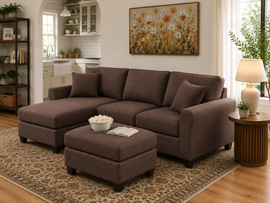 Napper 6 Seater LHS L Shape Sofa Set