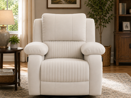 Aspen Manual Recliner Chair – Premium Single Seater Leatherette Recliner for Living Room