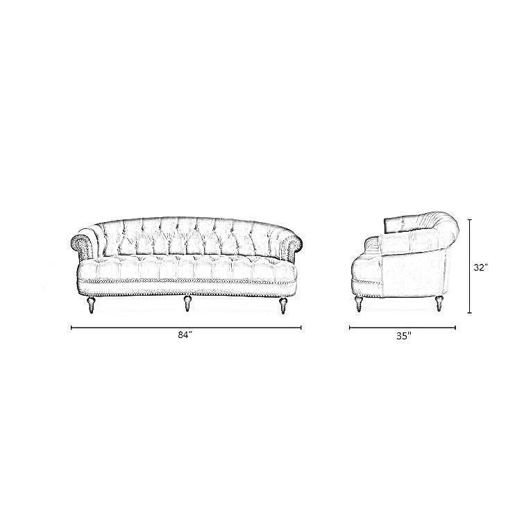 Torque - Lucio Premium Fabric Sofa for Living Room