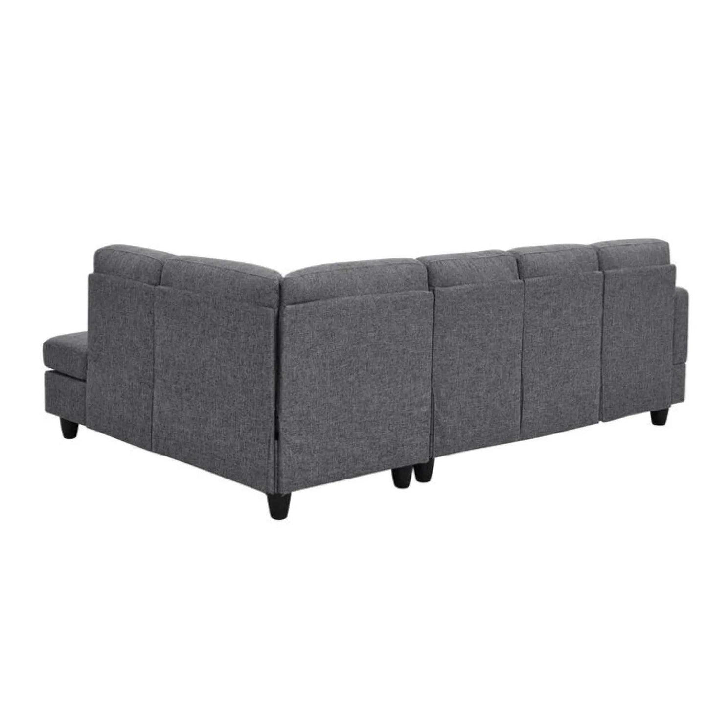 Altos L Shape 6 Seater Fabric Sofa - Torque India