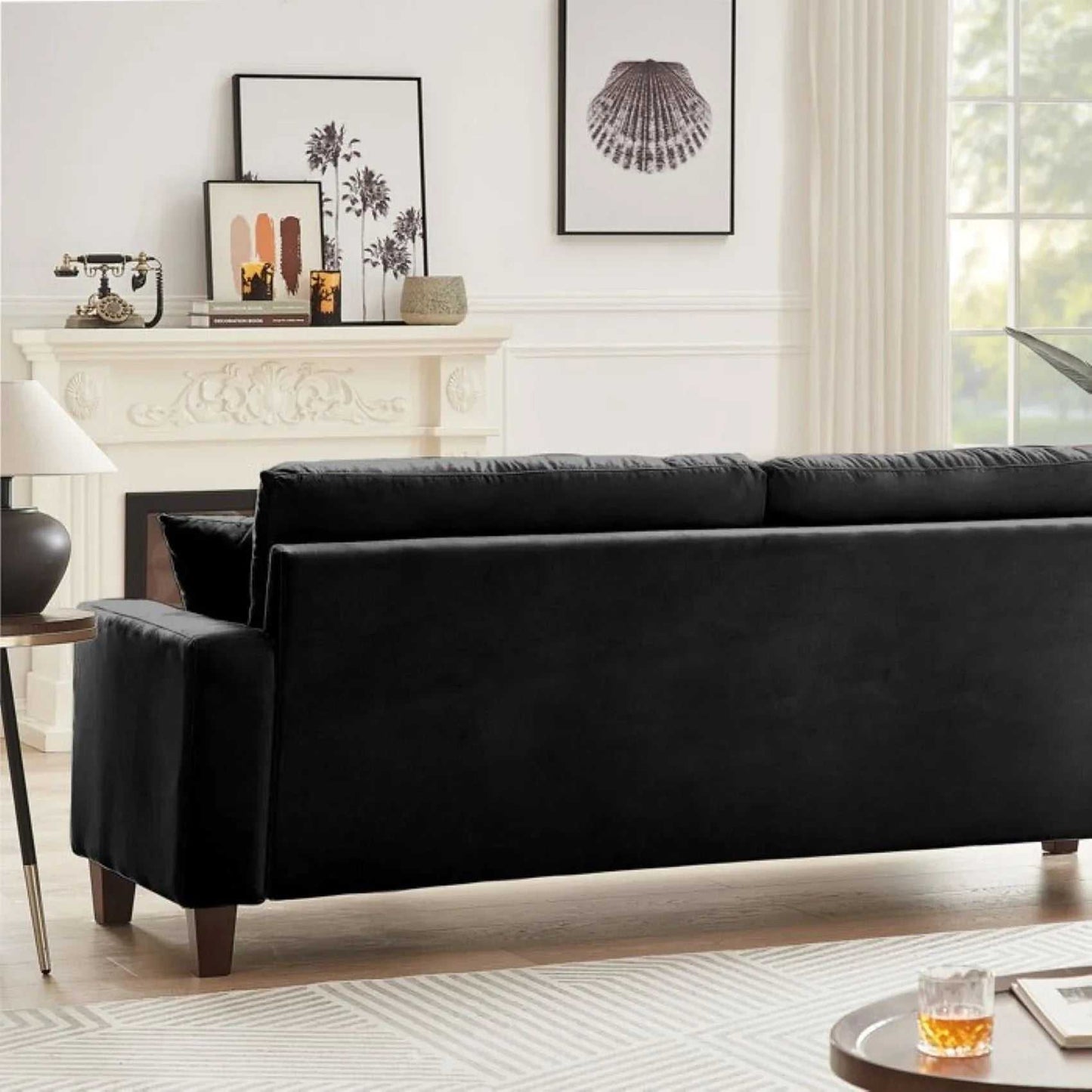 Celina 3 Seater Fabric Sofa - Torque India