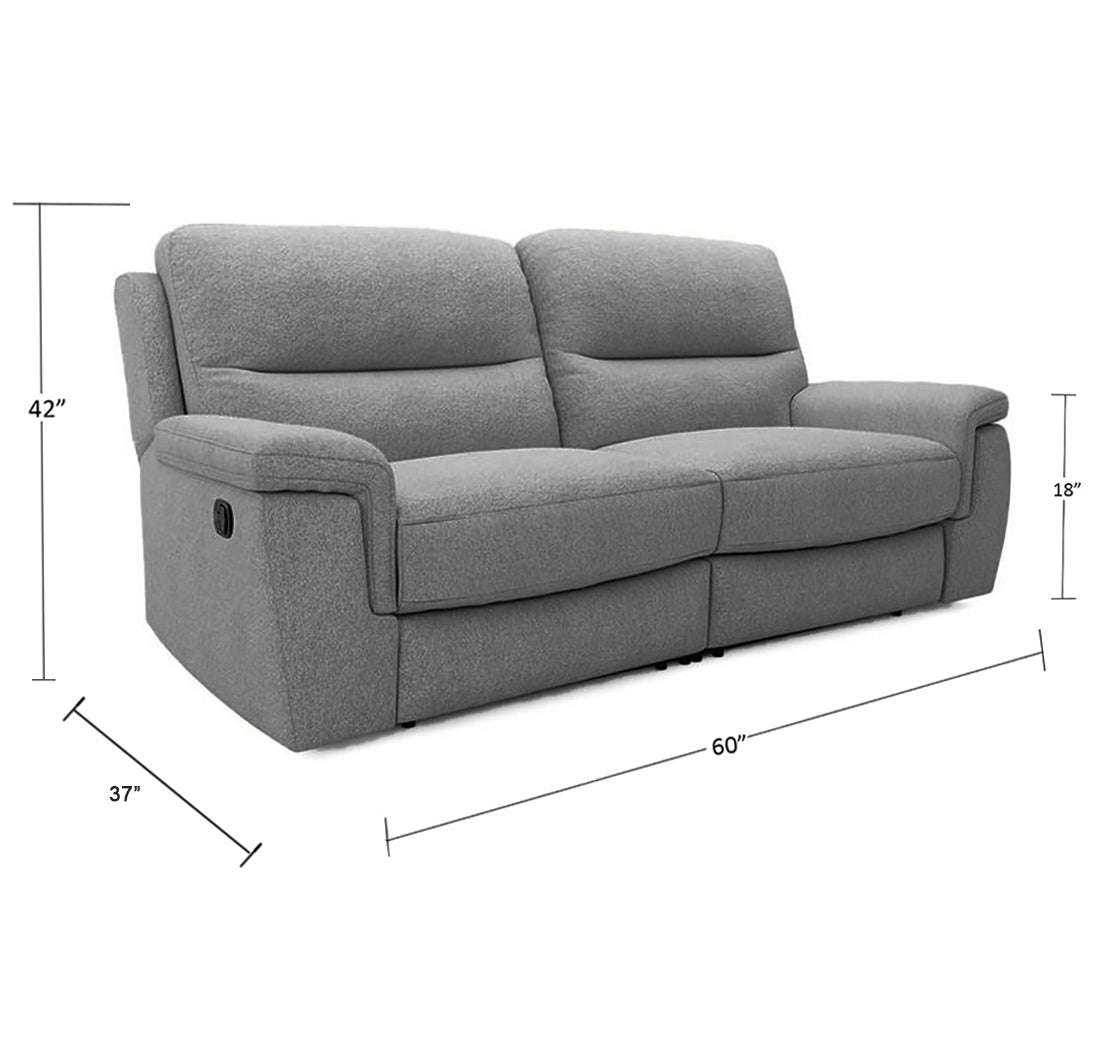 Easton 2 Seater Manual Recliner