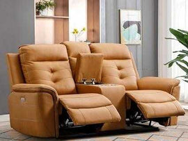 Jamie Manual Leatherette Recliner | Best Leather Recliners - Torque India