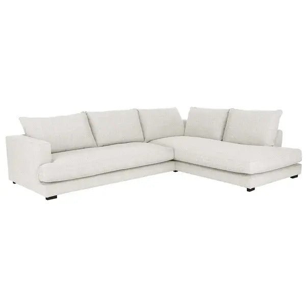 Wayside L Shape 6 - Seater Fabric Corner Sofa - Torque India