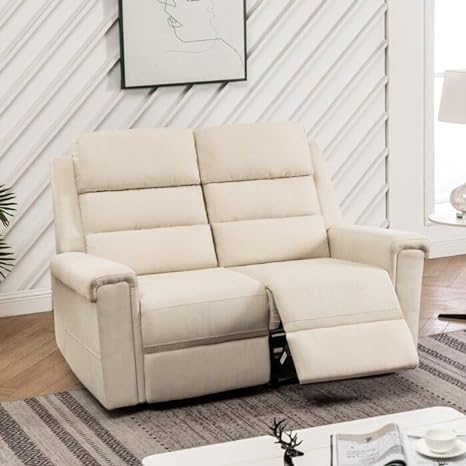 Alina 2 Seater Fabric Manual Recliner - Torque India