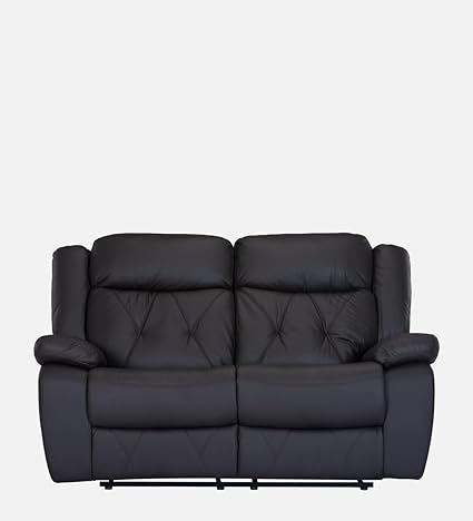 Anaika 2 Seater Leathrette Manual Recliner - Torque India