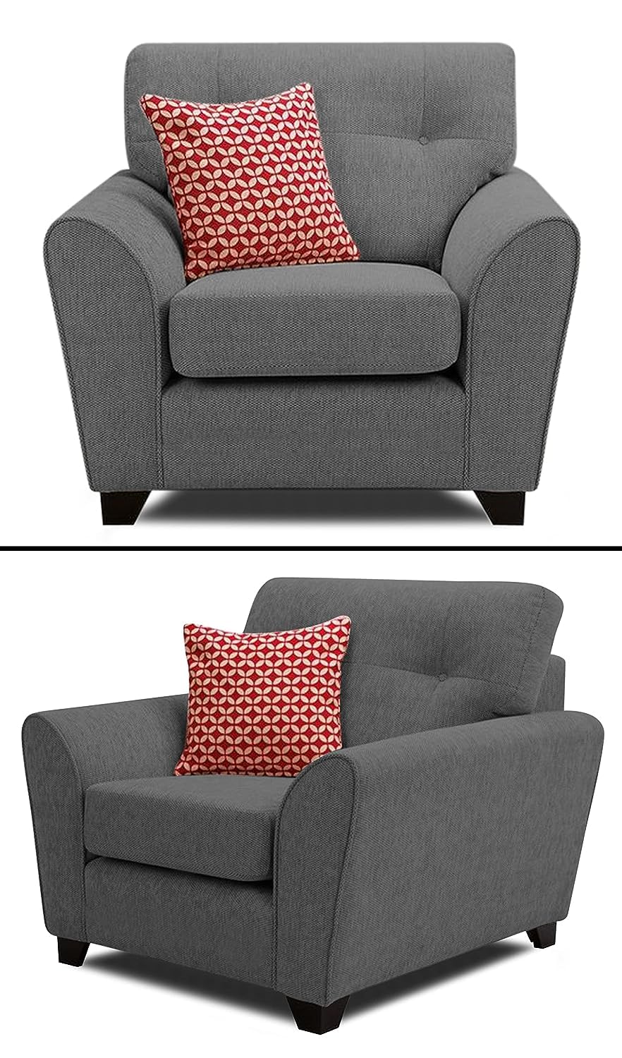 Belina 3 Seater Fabric Sofa for Living Room, Bedroom, Office - Torque India