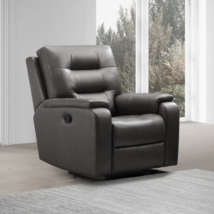 Charlie 1 Seater Manual Leatherette Recliner - Torque India