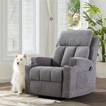 Clinton 1 Seater Fabric Manual Recliner - Torque India