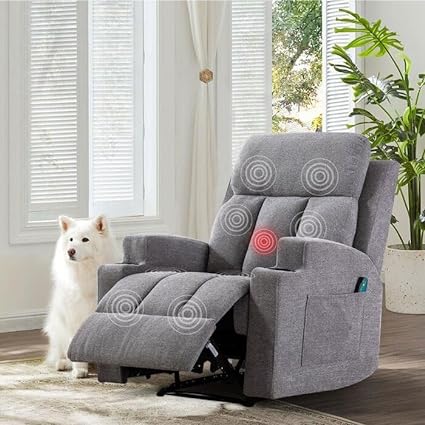 Clinton 1 Seater Fabric Manual Recliner - Torque India