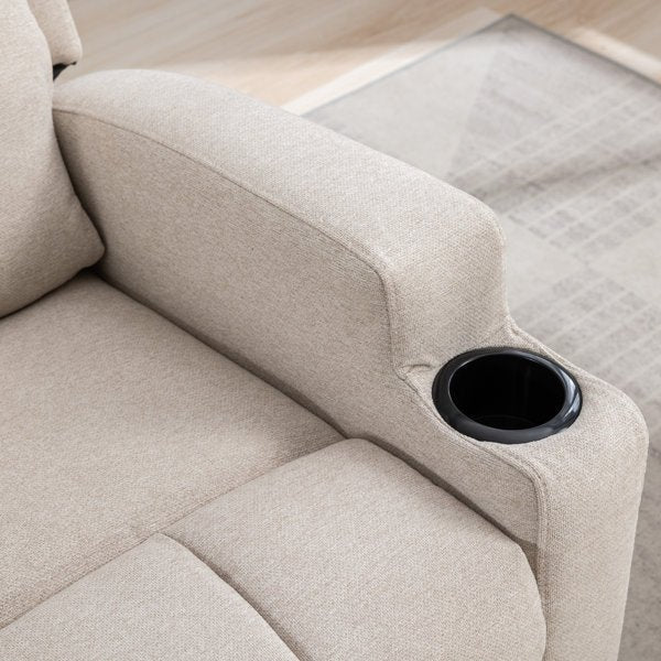 Clinton 1 Seater Fabric Manual Recliner - Torque India