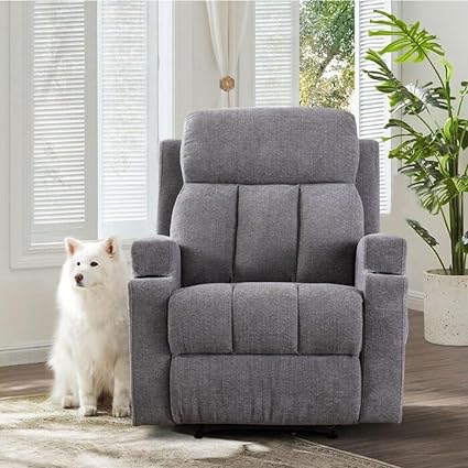 Clinton 1 Seater Fabric Manual Recliner - Torque India