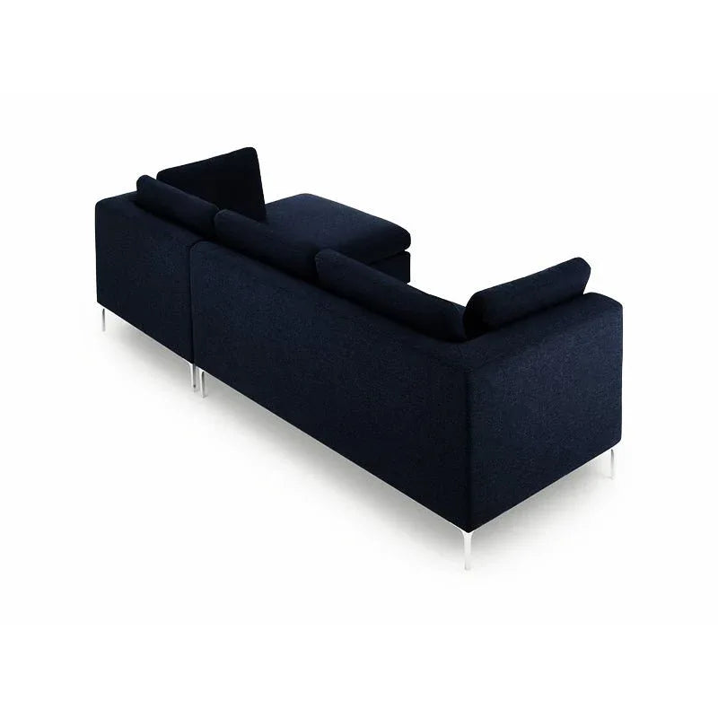 Elfin 4 Seater L Shape Fabric Sofa Set for Living Room - Torque India