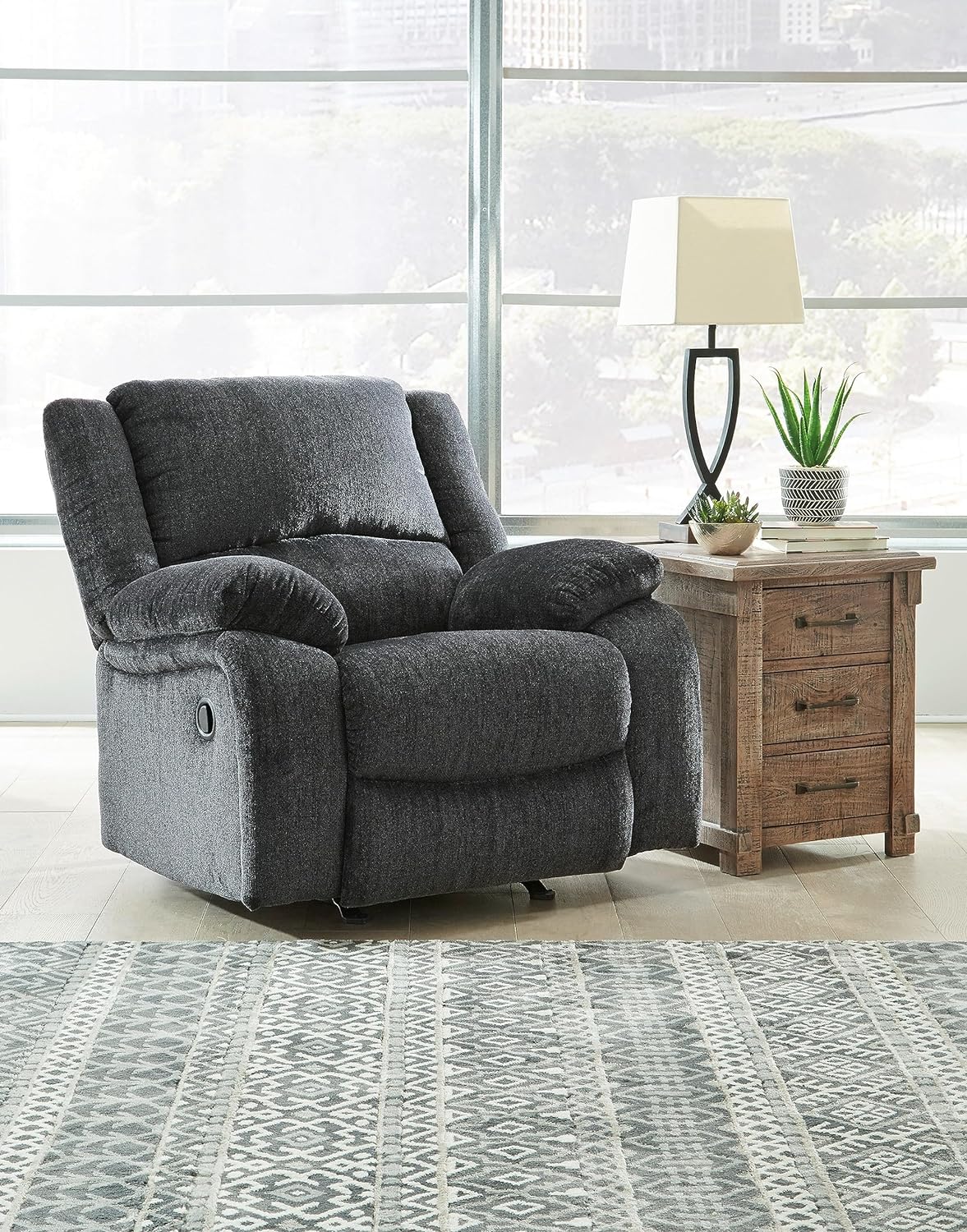 Filton 1 Seater Fabric Manual Recliner - Torque India