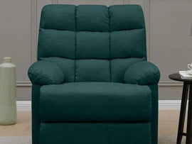 Flumin Fabric Manual Recliner | 1 Seater Recliners - Torque India