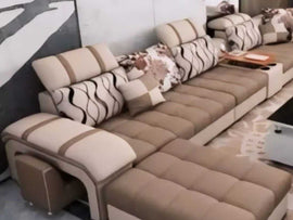 u type sofa