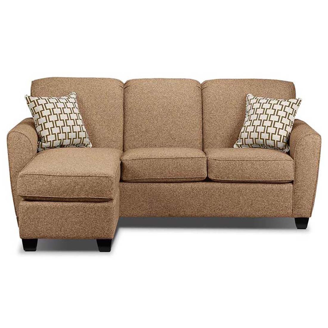 Holden 3 Seater L Shape Sofa With Ottoman For Living Room - Torque India