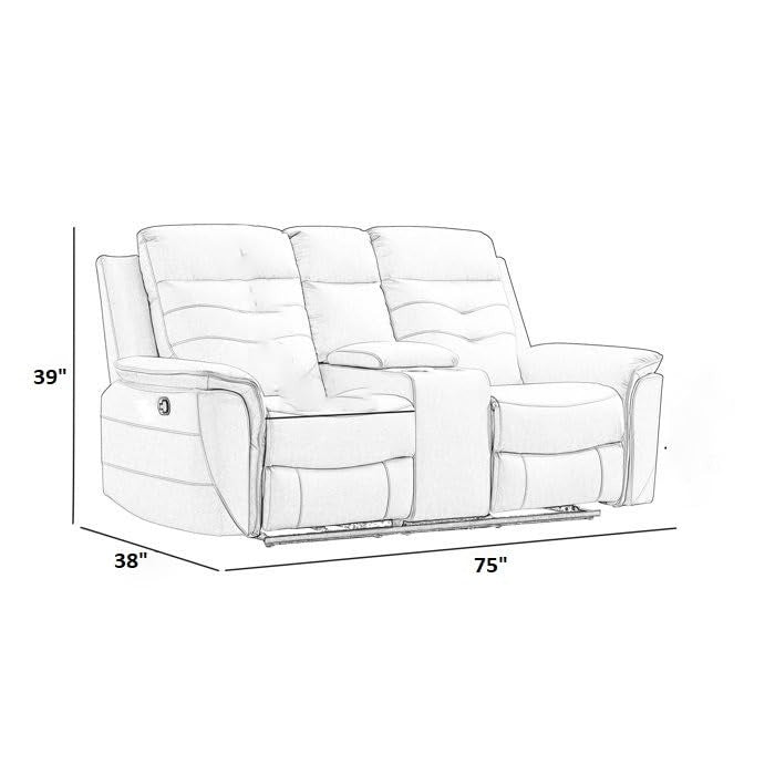 Jamie Manual Leatherette Recliner - Torque India