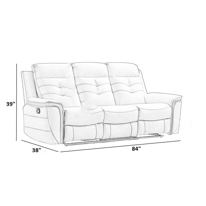 Jamie Manual Leatherette Recliner - Torque India