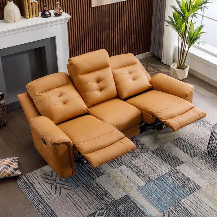 Jamie Manual Leatherette Recliner - Torque India