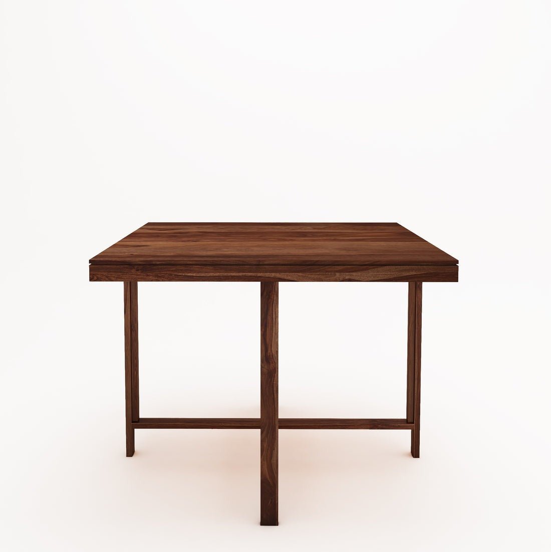 Jeff Wooden Square Dining Table Sets with 4 Cushioned Chairs - Torque India