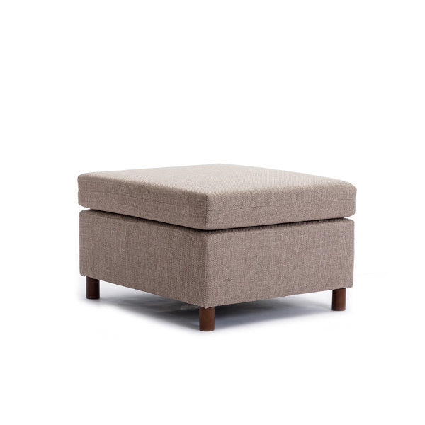 Melton Square Shape Ottoman Pouffes For Sitting Foot Rest Puffy Stools For Living Room - Torque India