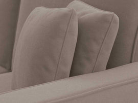 Moscow 6 Seater Fabric Sofa With Ottoman For Living Room | Bedroom | Office - Torque India