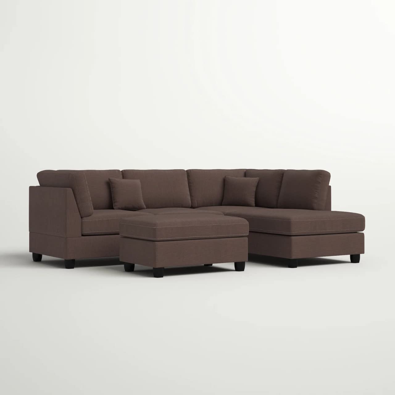 Napper 6 Seater LHS L Shape Sofa Set - Torque India