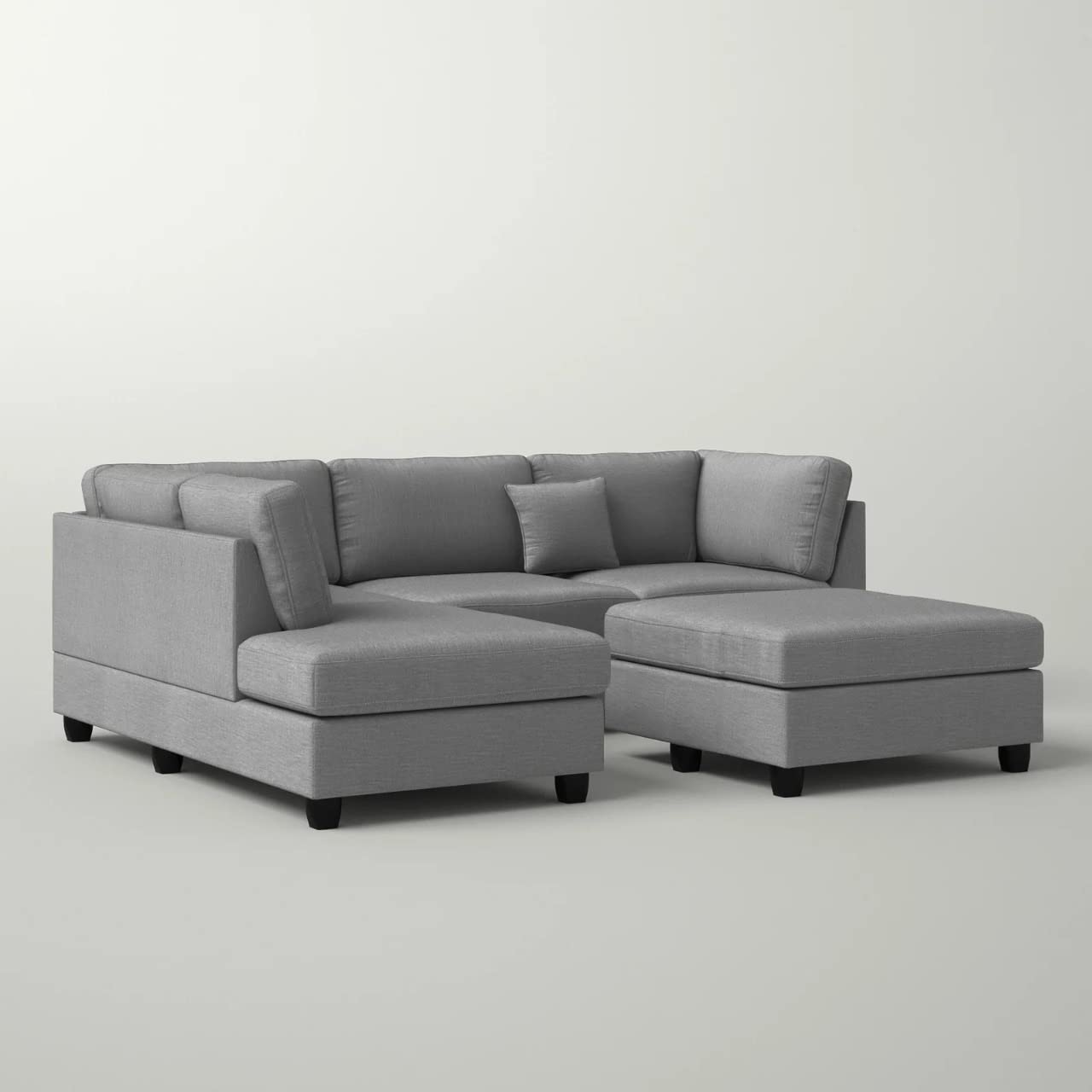 Napper 6 Seater LHS L Shape Sofa Set - Torque India