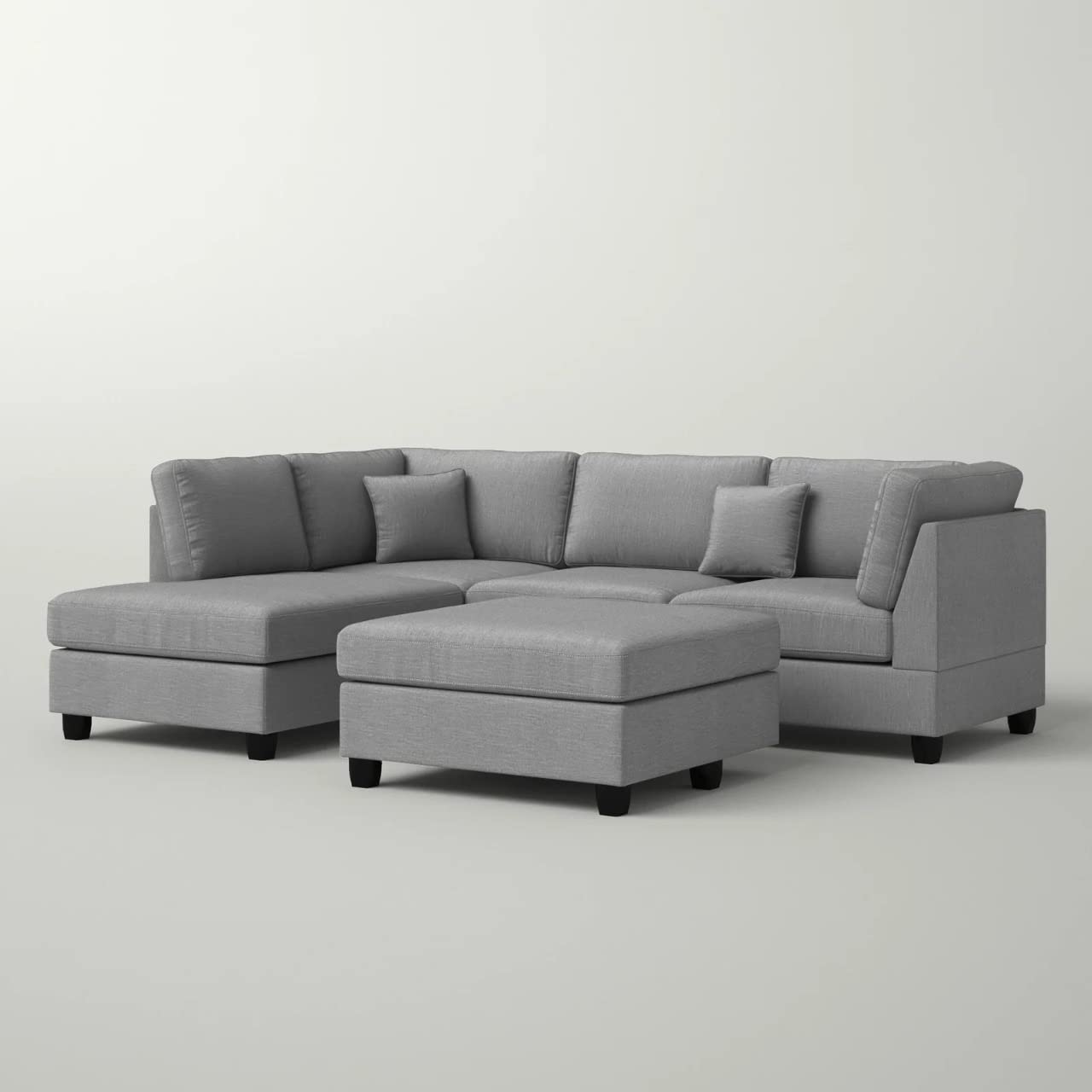 Napper 6 Seater LHS L Shape Sofa Set - Torque India