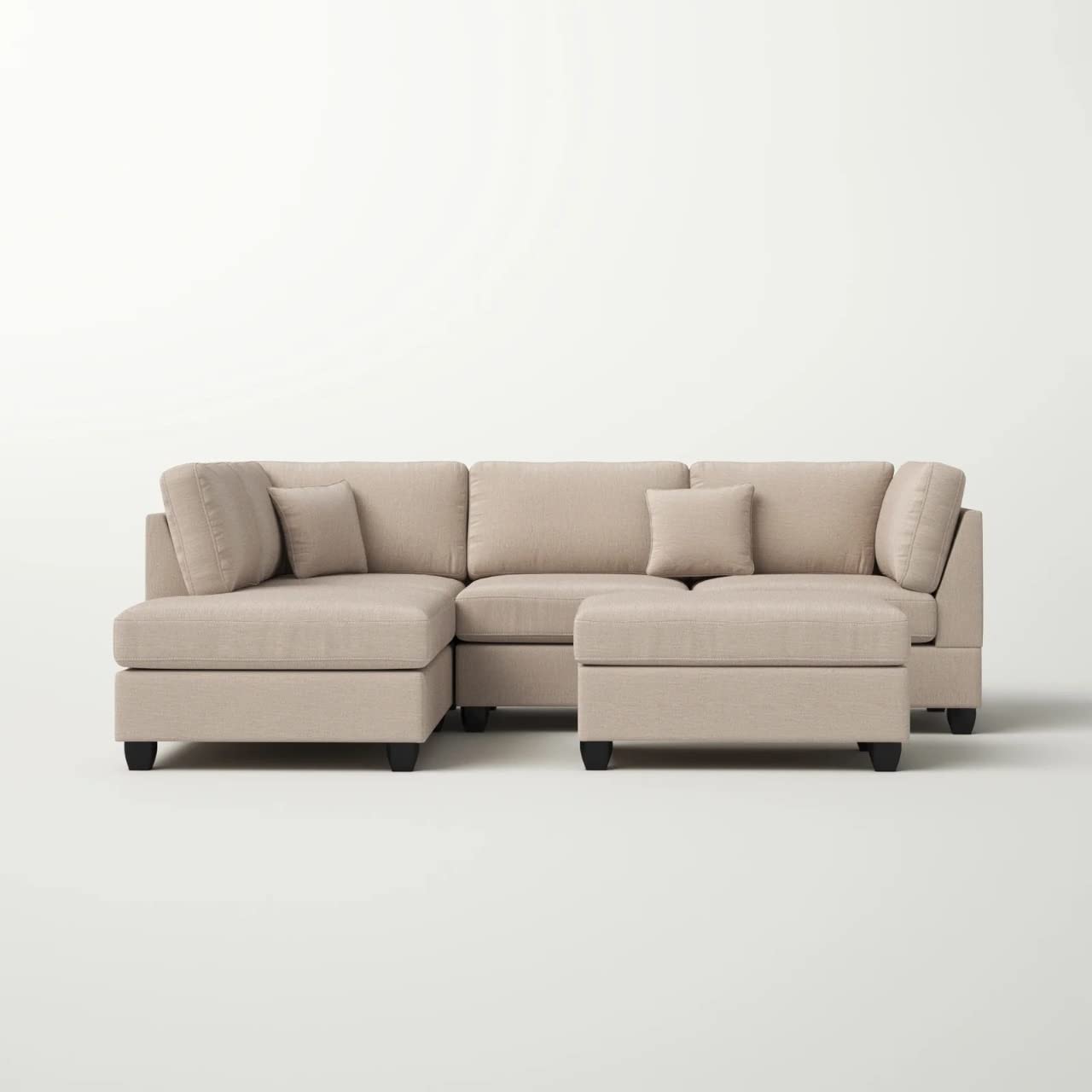 Napper 6 Seater LHS L Shape Sofa Set - Torque India
