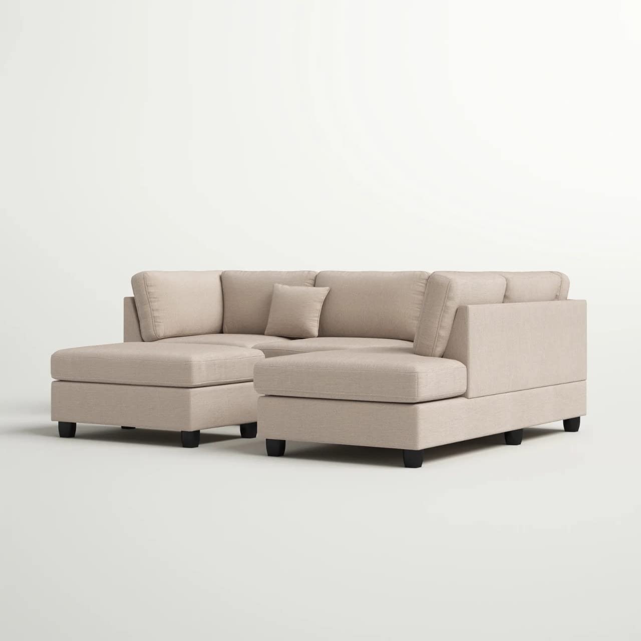 Napper 6 Seater LHS L Shape Sofa Set - Torque India