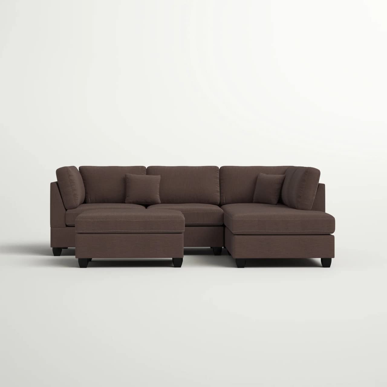 Napper 6 Seater LHS L Shape Sofa Set - Torque India