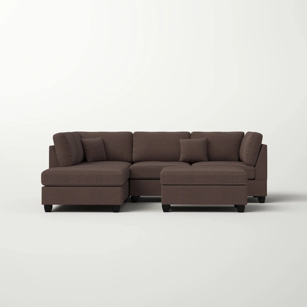 Napper 6 Seater LHS L Shape Sofa Set - Torque India