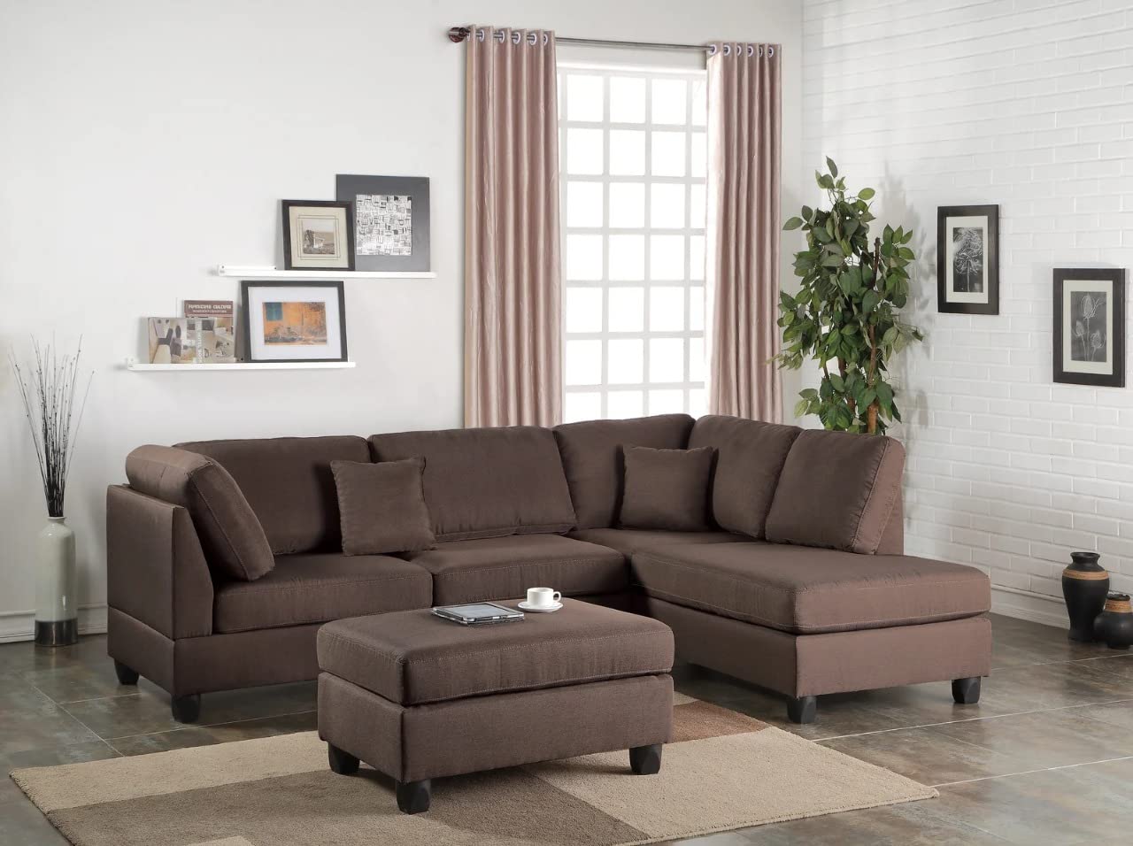 Napper 6 Seater LHS L Shape Sofa Set - Torque India