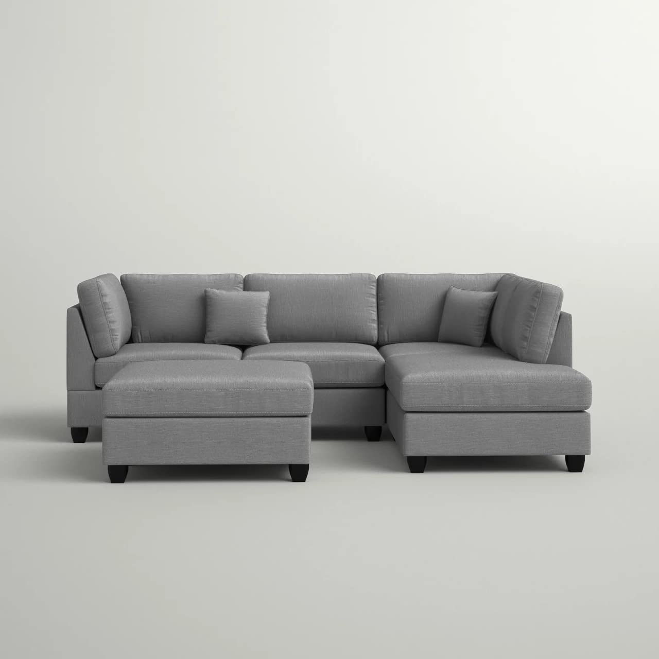 Napper 6 Seater LHS L Shape Sofa Set - Torque India