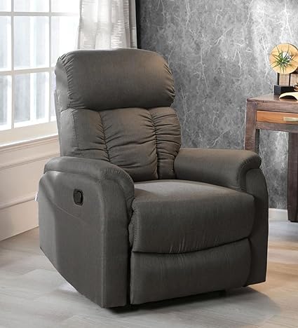 Niccolo 1 Seater Fabric Manual Recliner - Torque India