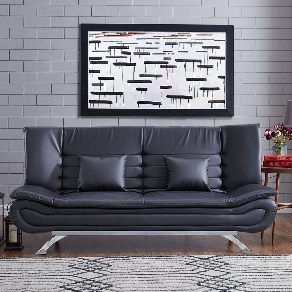 Sebastian 3 Seater Multipurpose Sofa Cum Bed in Fabric / Leatherette - Torque India