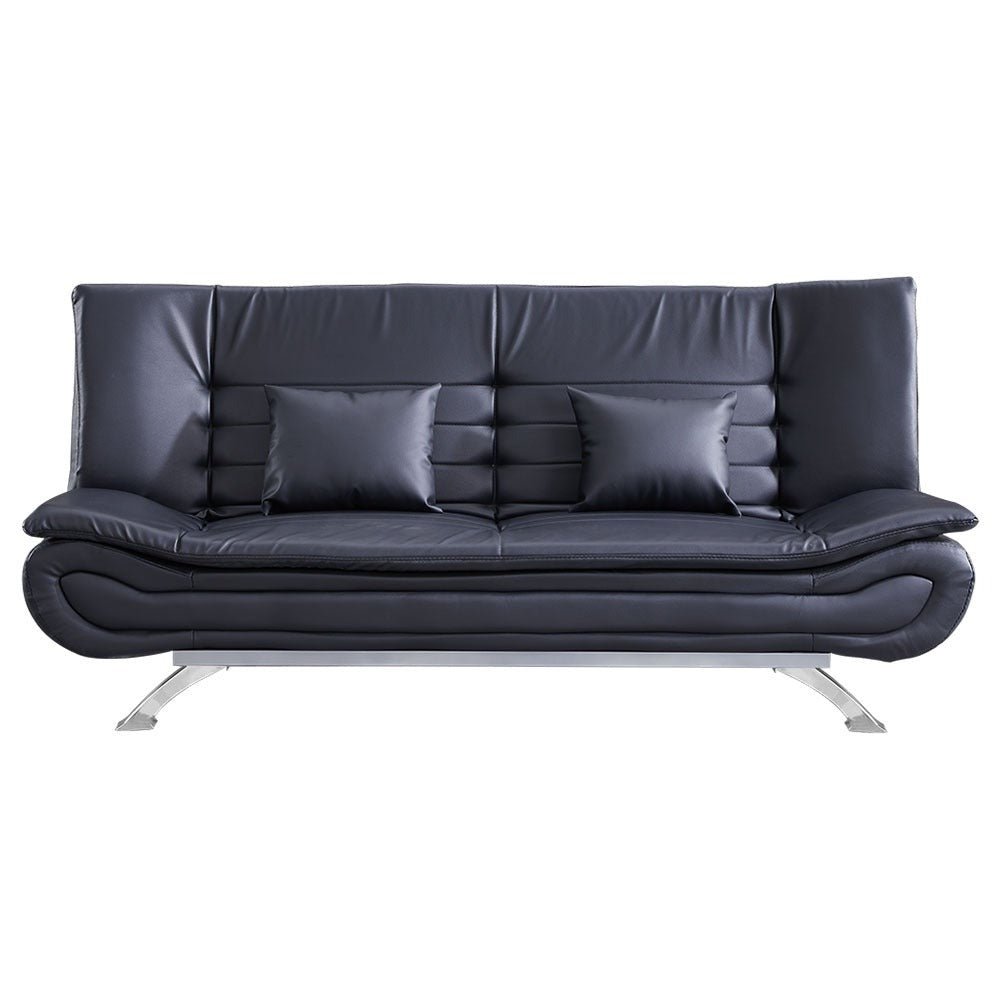 Sebastian 3 Seater Multipurpose Sofa Cum Bed in Fabric / Leatherette - Torque India