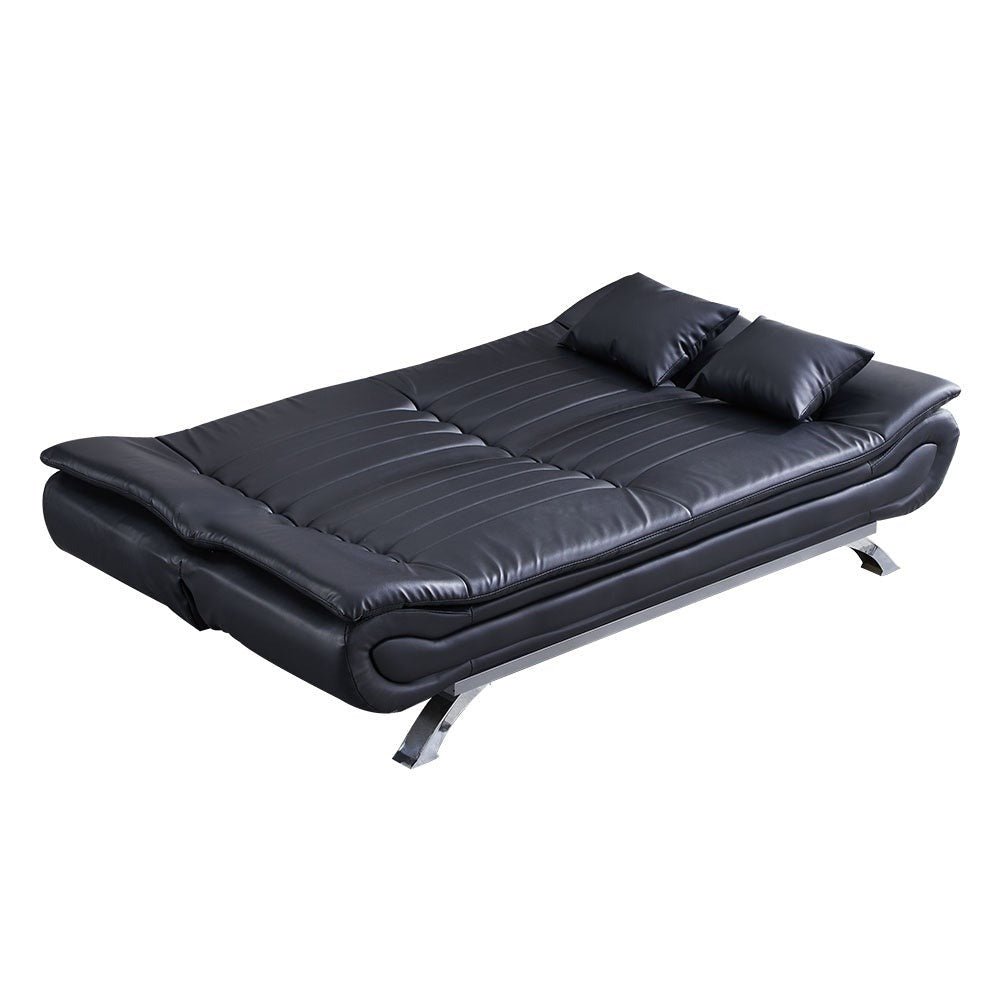 Sebastian 3 Seater Multipurpose Sofa Cum Bed in Fabric / Leatherette - Torque India